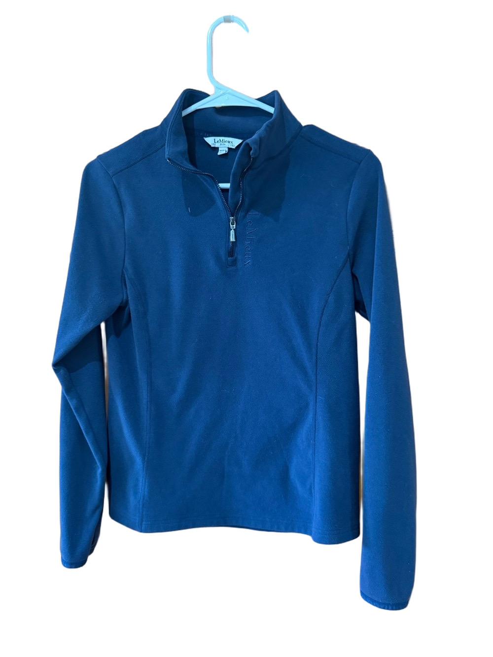 Le Mieux Equestrian Women's Navy Quarter-Zip Fleece Pullover